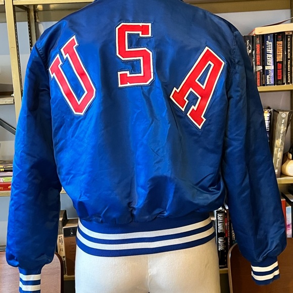 Vintage Mac Murray USA Bomber jacket - Picture 1 of 5